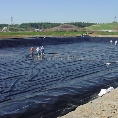 Geomembrana nera di HDPE ecologica per stagni di pesci ASTM GRI-GM13 Standard