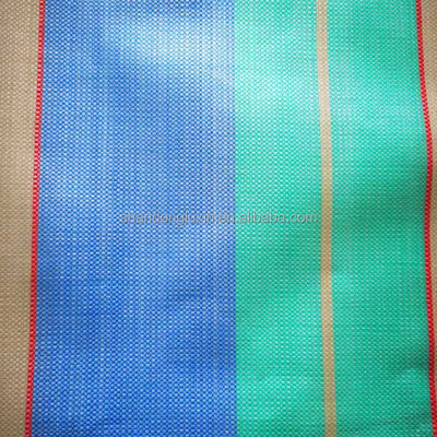 Tessuto PE Tarpaulin Stripes impermeabile a prova di polvere impermeabile a prova di pioggia bloccante la luce solare rivestito