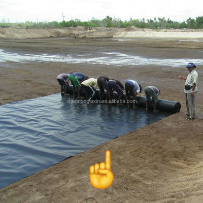Geomembrane lisce per la protezione delle pendici nei siti di discarica esterni prefabbricati
