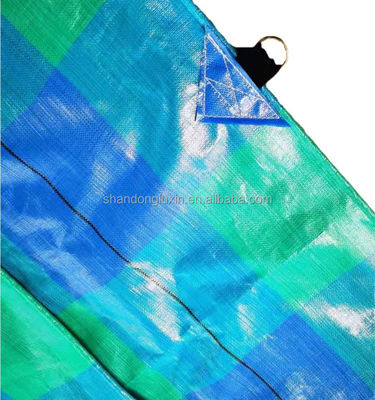 Tarpaulin PE per tende per polli o maiali impermeabile e resistente alle lacrime 200-400gm