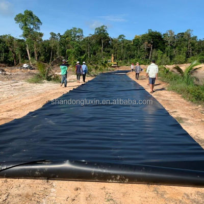 Soluzioni di progetto Prefabbricato Pond Liner Geomembrana rugosa 1.50mm 2mm Geotextile