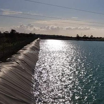 Soluzioni di progetto Prefabbricato Pond Liner Geomembrana rugosa 1.50mm 2mm Geotextile