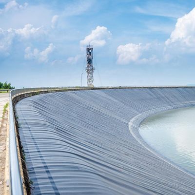 Pesci allevamenti stagni piscina laguna acquacoltura Geomembrana di polietilene ad alta densità 2 mm
