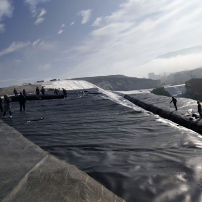 Piscine di pesce Piscine di pesce Geomembrana impermeabile 1 mm 2 mm per rivestimento artificiale della diga del serbatoio del lago