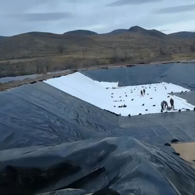1 mm rollo di geomembrana in HDPE per l'allevamento di pesci larghezza da 1m a 8m