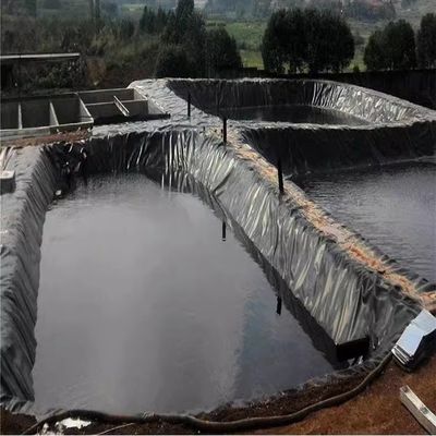 Geomembrana EVA in polietilene ad alta densità nero per serbatoi di stoccaggio dell'acqua agricola