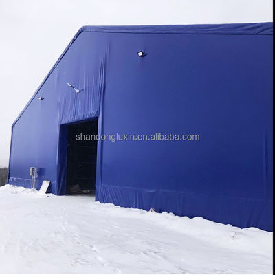 Dimensioni personalizzabili Tela di PVC blu Materiale durevole Larghezza massima 2 m per i rivestimenti