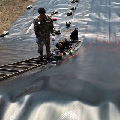 1Geomembrana in HDPE nero da.5 mm per lago di diga di linea di linea di linea di linea di linea di linea industriale stile