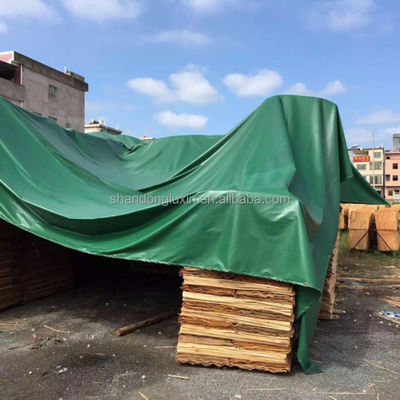Copertura esteriore pesante 610gm Verde Piastra PVC impermeabile per la protezione