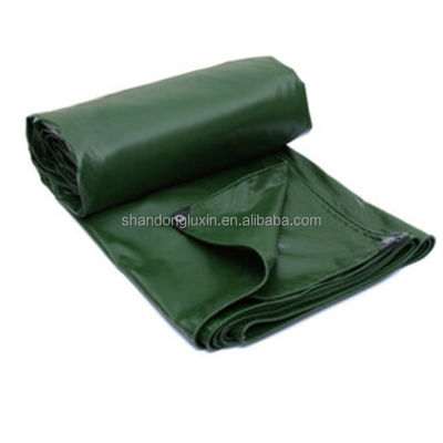 Dimensioni personalizzabili Tarpaulin Materiale PVC UV resistente Perfetto per le esigenze di copertura della polvere