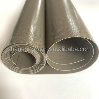 Rollo di telai di PVC doppio impermeabile rivestito per larghezza da 2m a 100m
