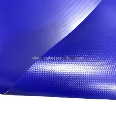 Tela di PVC blu per ombrello esterno a prova di pioggia e a blocco della luce solare