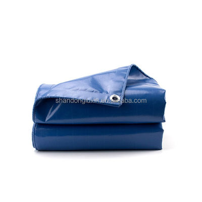 Tela di PVC resistente ai raggi UV 500D*200D Conteggio dei filati Protezione contro l'umidità e la luce solare