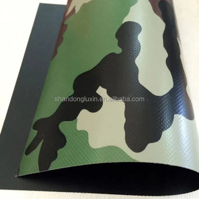 Industria all'aperto Telaio rivestito in PVC non tessuto di colore verde con caratteristica impermeabile