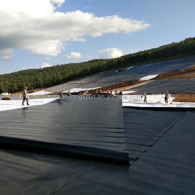 Geomembrana HDPE impermeabile da 0,3 mm con ispezione in loco