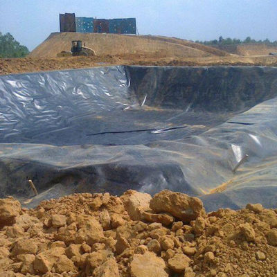 Geomembrana HDPE impermeabile da 0,3 mm con ispezione in loco
