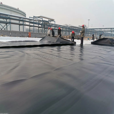 ASTM GRI-GM13 Geomembrana in HDPE standard da 1 mm per applicazioni in stagni di pesce e discariche