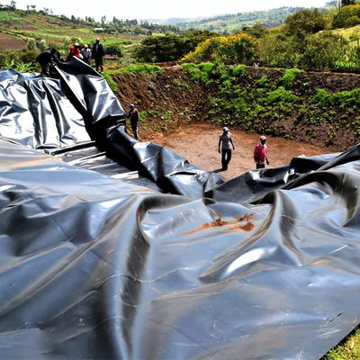 0.75mm Geomembrana HDPE impermeabile per serbatoi artificiali di laghi