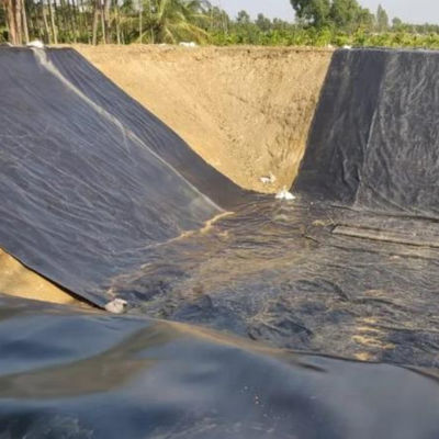 0.75mm Geomembrana HDPE impermeabile per serbatoi artificiali di laghi