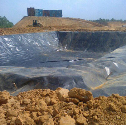 Geomembrana idraulica in HDPE per rivestimento di dighe di serbatoi artificiali per laghi di spessore 1 mm-2 mm