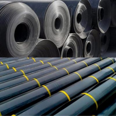 2 mm HDPE Fish Pond Liner per discariche Lunghezza 50-200m Larghezza 1-6m Superficie liscia