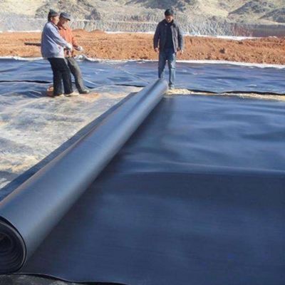 Geomembrana in HDPE da 1 mm per rivestimento impermeabile di stagni per pesci e prevenzione delle perdite sul tetto