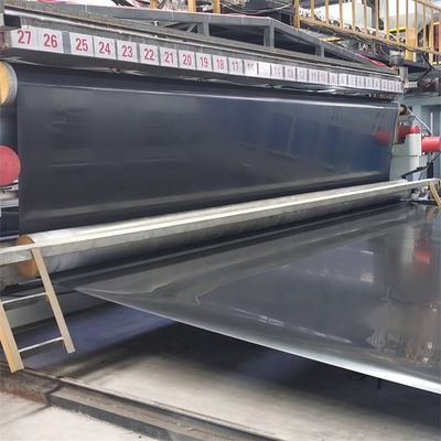 Geomembrana di HDPE liscia impermeabile per rivestimento di stagni per pesci in stile di design industriale