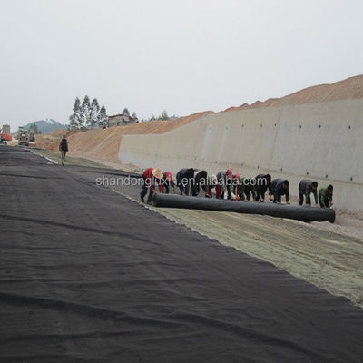 Larghezza da 1m-8m Nero Bianco Verde Blu Geomembrane Liner HDPE per progetti ambientali