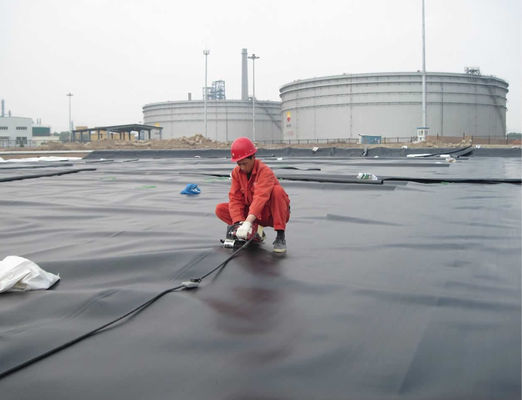 1 mm Geomembrane lisce per stagno di pesce 0,5 mm HDPE per l'acquacoltura ASTM GRI-GM13 Standard