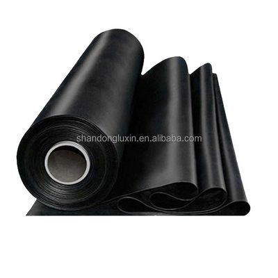 Geomembrana di polietilene EVA ad alta densità per impermeabilizzazione del tetto 0,5 mm 1 mm 2 mm Nero