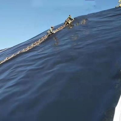 30 mil 60 mil 1 mm HDPE Geomembrane nero lucido per serbatoi di stoccaggio dell'acqua