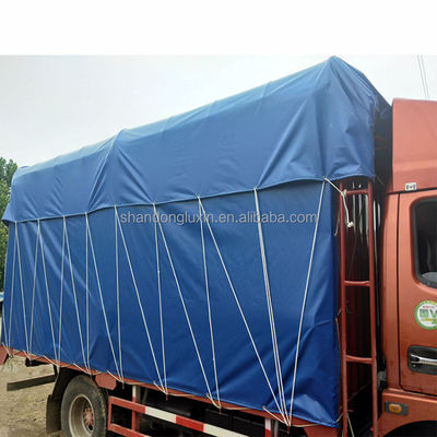 2-100m larghezza PVC Tarpaulin Copertura di plastica per tenda all'aperto Tende campeggio blu tarpa poli