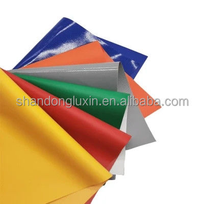 Tenda di copertura per autocarri con tela rivestita in PVC di peso medio 510-650gm Migliore e durata