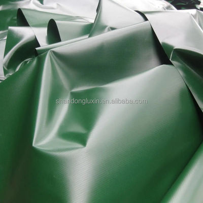 Tela di plastica resistente alla polvere e all'acqua per la struttura