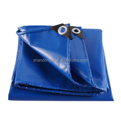 280-960gm Plaid stile resistente all'acqua Tela di plastica resistente per camion
