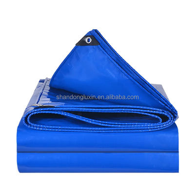 280-960gm Plaid stile resistente all'acqua Tela di plastica resistente per camion