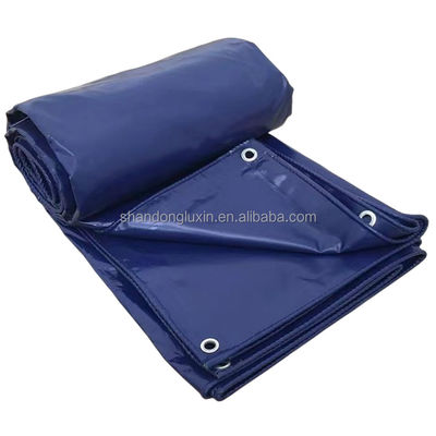 280-960gm Plaid stile resistente all'acqua Tela di plastica resistente per camion