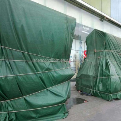 Tenda di telone per uso esterno pesante in PE a prova di fuoco e impermeabile per tetti industriali