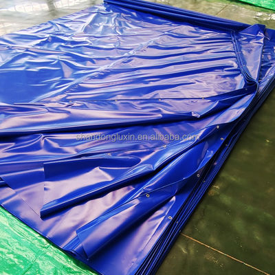 Pvc rivestito tessuto di poliestere Tarpaulin Rolls per tende esterne e coperture di camion Good