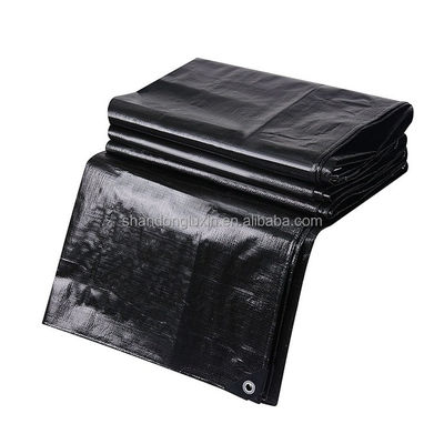 Larghezza da 2 a 100 m Tarpaulin resistente alle lacrime e impermeabile Industrial PE Poly Tarps Cover