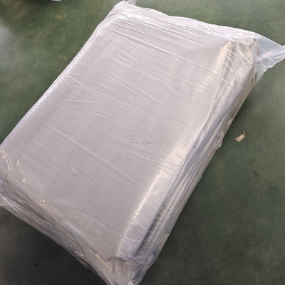 Telaio rivestito in PE resistente ai raggi UV in grigio argento per protezione impermeabile Larghezza 2-11m
