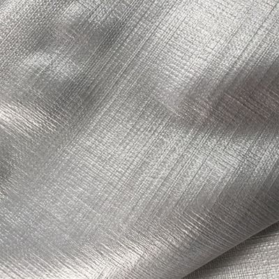 500D Conteggio dei filati Argento Grigio PE Tarpaulin Ignibile e impermeabile per esterni