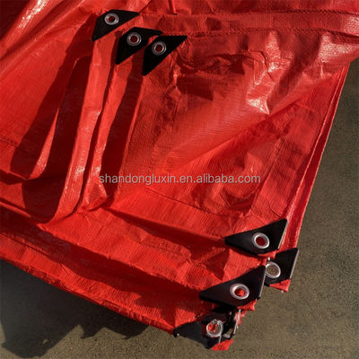 Copertura del camion Leggere 50-300 gm Polietilene rivestito doppio impermeabile Tela PE
