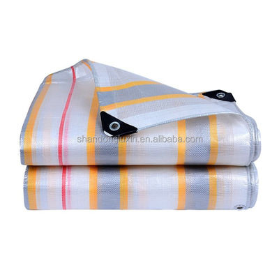 Tarpaolina PE resistente all'acqua, pesante, con densità 6*6-16*16
