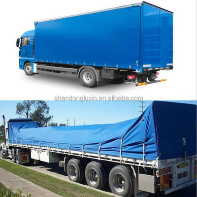 Copertura di carico del camion PE rivestito di telaio impermeabile pesante con occhiali in stile plaid