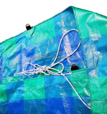 Densità 6*6-16*16 PE Tarpaulin per la protezione delle coperture dei camion pesanti e dei carichi