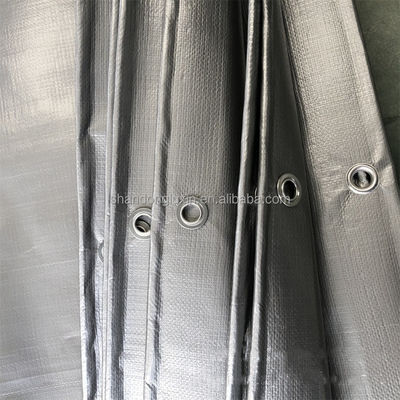 Acque resistenti Stripe Style PE Tarpaulin Industrial Multi-purpose Proof di umidità Sunproof